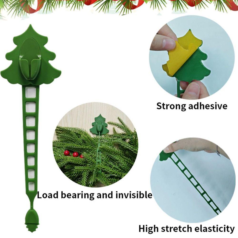 Organizer Storage Supplies Christmas Wreath Tie Wire Multi Purpose Christmas Garland Hanger  Wall