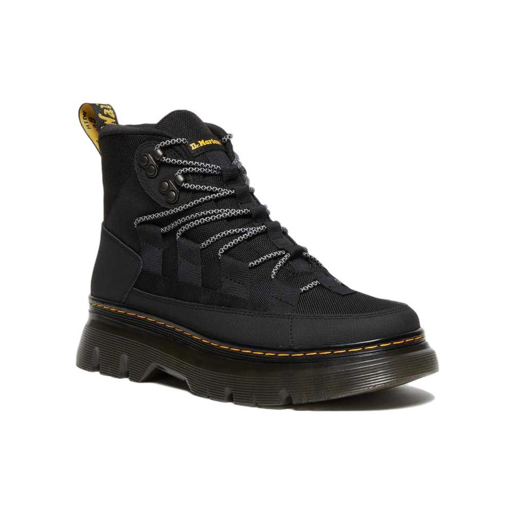 Dr. Martens Boury Round Toe Lace-Up Ankle Boots Unisex Boots Black 27831001