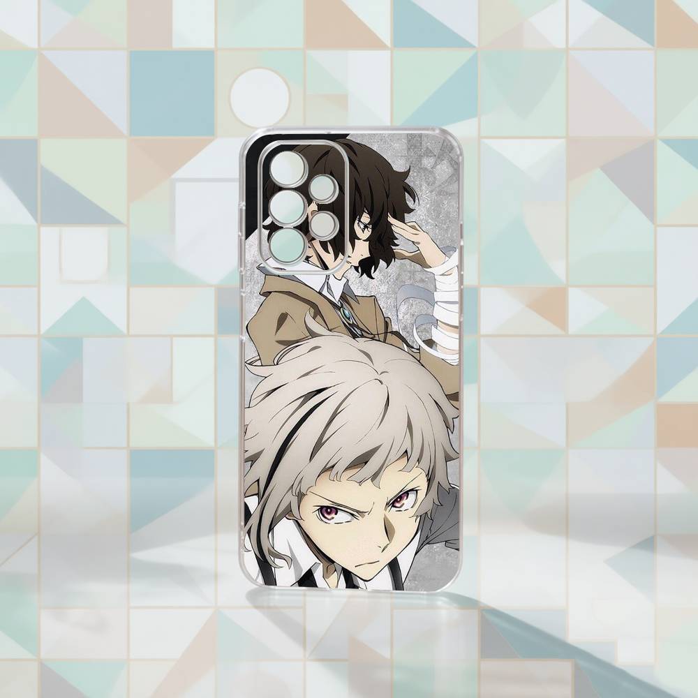 Bungo Stray Dogs Phone Case Transparent Silicone Soft For Samsung S25,S24,S21,S22,S23,S30,Ultra,S20,Plus,Fe