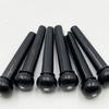 High Performances ABS Bridge Pins For Folk Guitars Ukuleles Ensuring Stable Tuning And Rich Harmonics