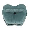 Knee Pillow Cotton Elastic Cover Memory Foam Leg Pillow Ergonomic Side Sleeping Leg Pillows Green