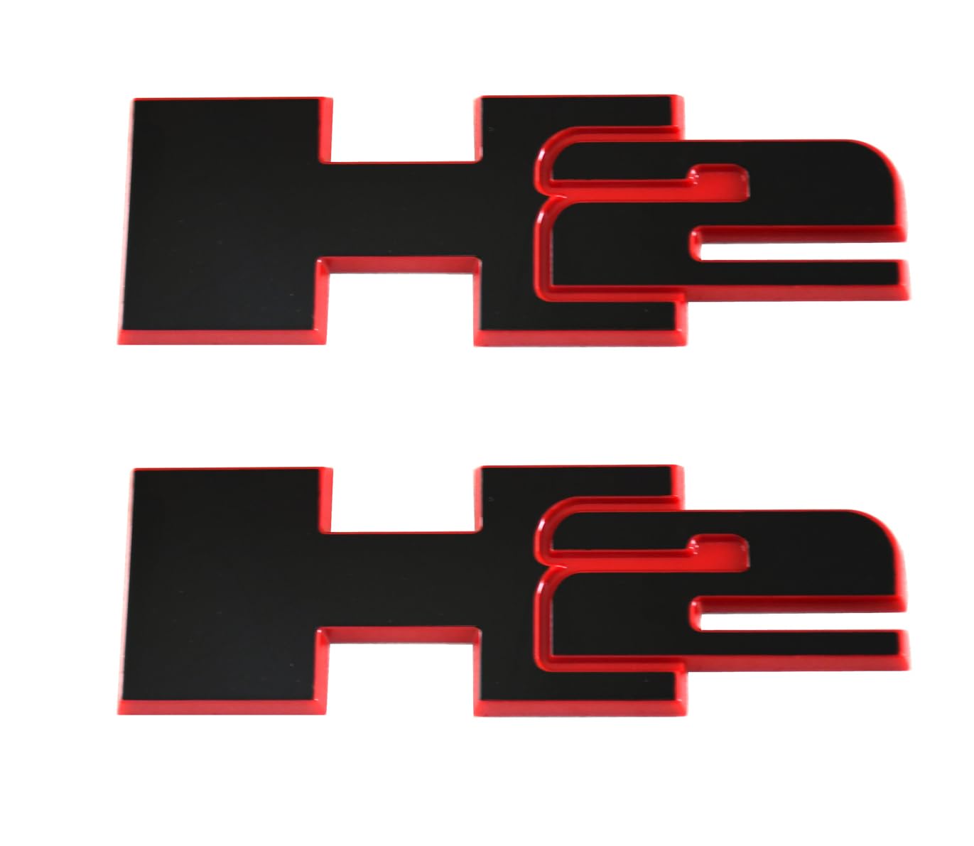 

H2 Шильдик 3D Эмблема Замена Дверь Задней Подъемной Двери 2003-2009 Hummer H2 (Красная линия) красный