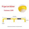 Heavy-Duty Steel Safety Bollard and Parking Barrier