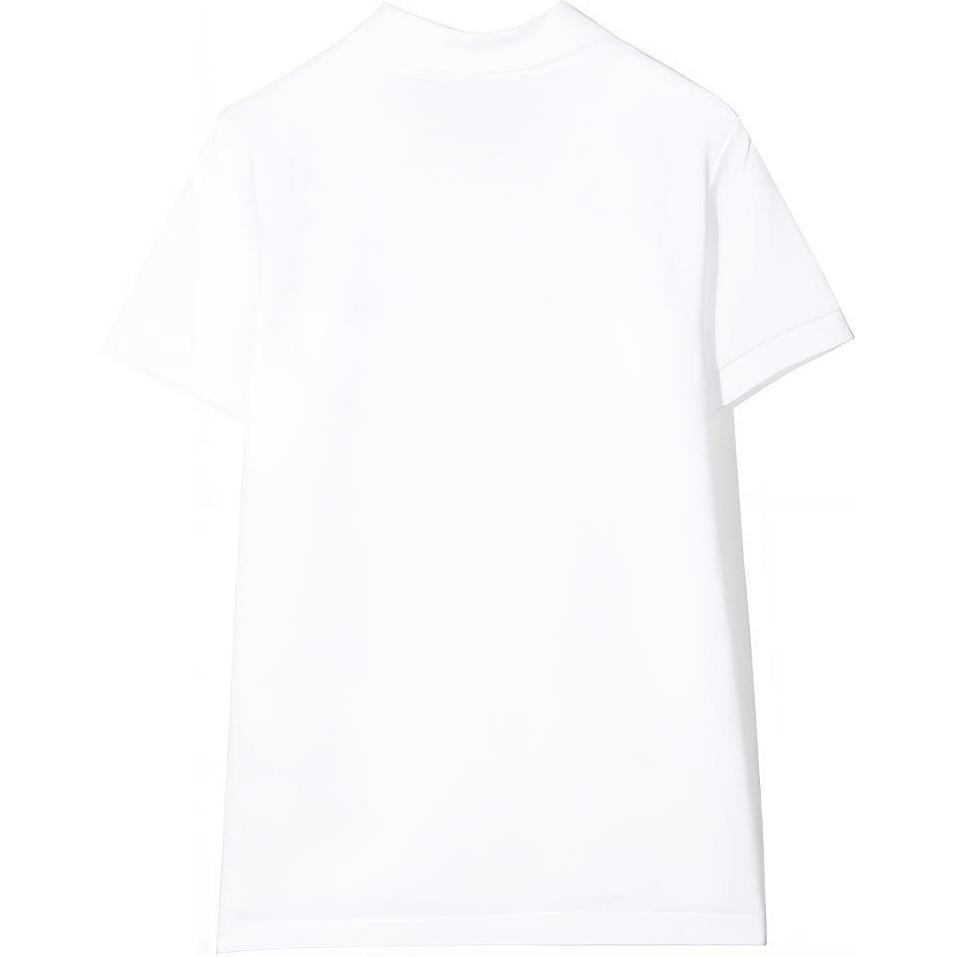 Polo Ralph Lauren Logo Embroidered Breathable Solid Color Short Sleeve T-Shirt Kids Tops White 322603252-004