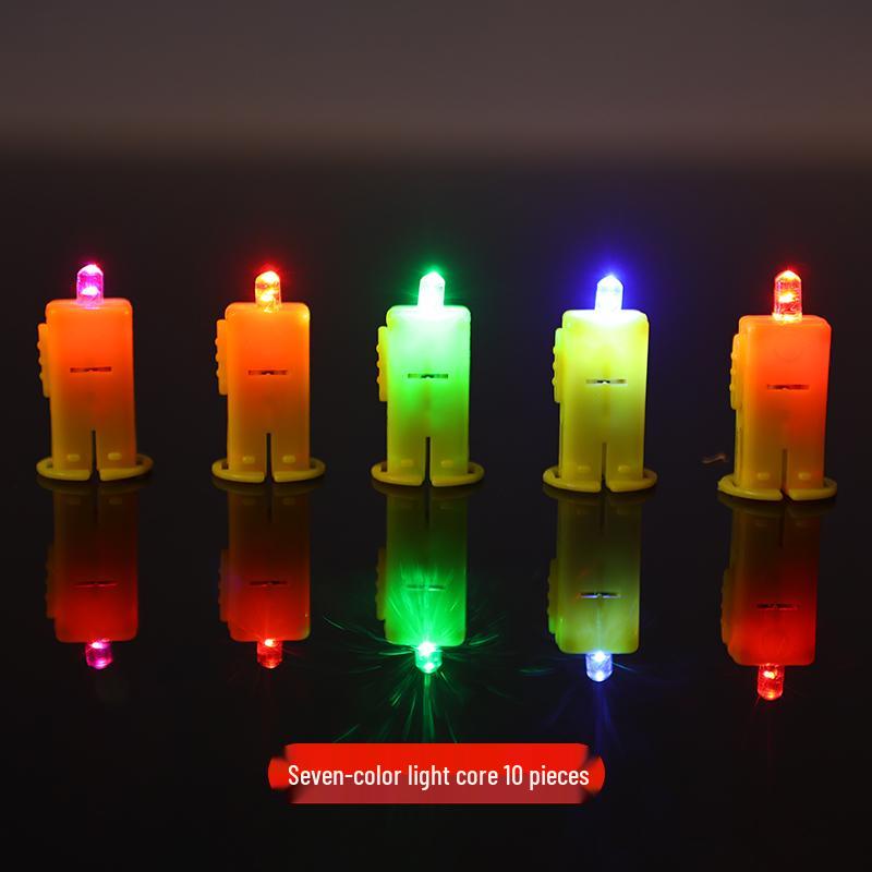 LED Lantern Wick Beads Kit: DIY Colorful Luminous Lights for Kids