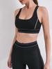 2025 Spring/Summer Women's Color Block Butt-Lifting Yoga Pants & High Elastic Breathable Sports Vest