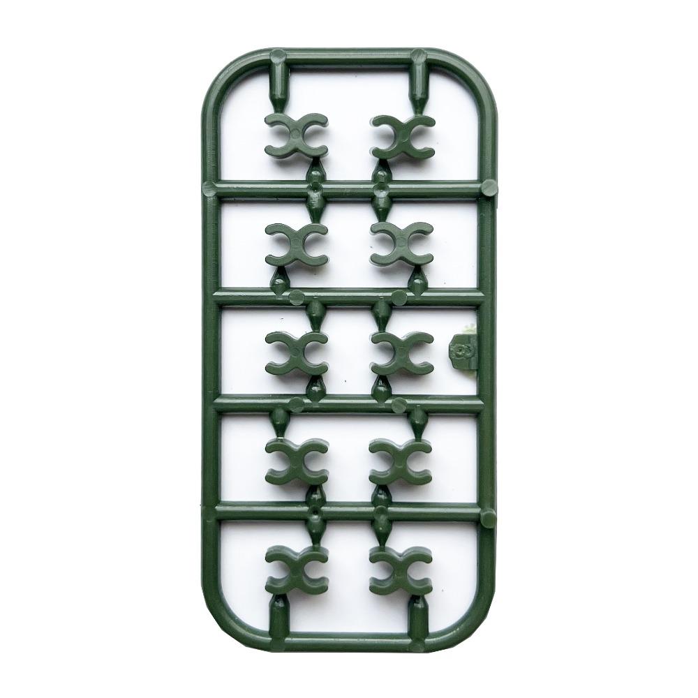 Military Doll Landscaping Accessories Parts Barbed Wire Buckle Free Assembly Scene Building Block