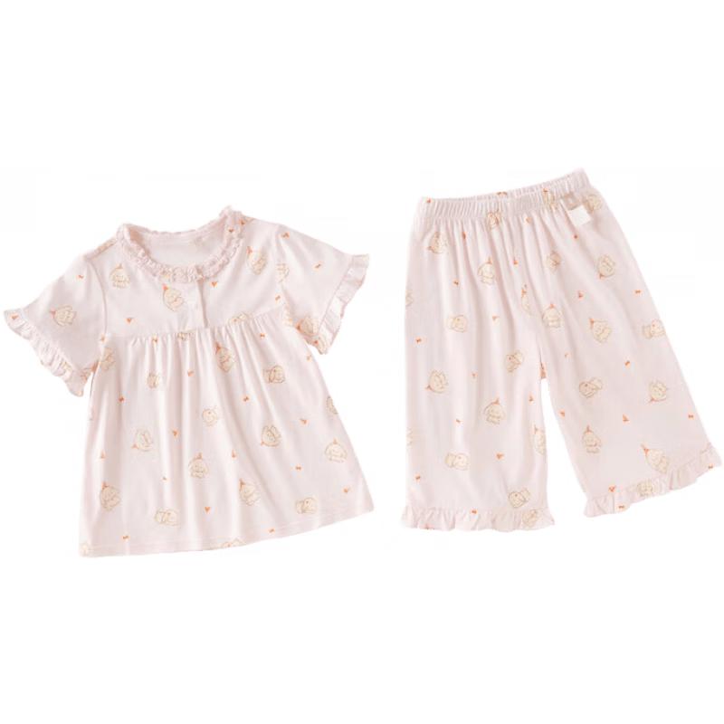 DAVE & BELLA Girls Summer Anti-Bacterial Pajama & Homewear Set 100 cm
