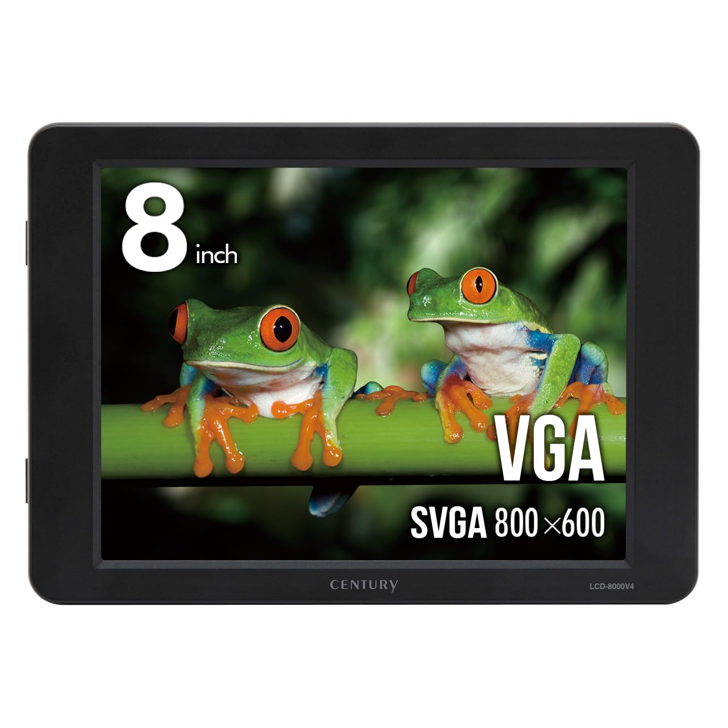 

Century 8 inch analog RGB monitor plus one VGA LCD-8000V4_FP