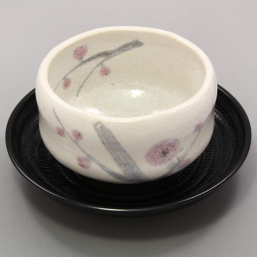 Mino Ware Loose Bowl (with Teacup) Kobai Made In Japan 503-01
