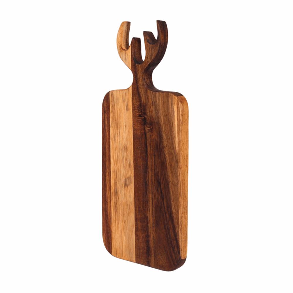 Saftrille Wurstwaren Serviertablett Mehrere Stile Pizzablech Langlebiges Holz Schneidebrett Brot