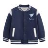 Kids' Autumn/Winter Baseball Jacket - Boys' & Girls' Medium/Large Plus Velvet Spring/Fall/Winter Outerwear
