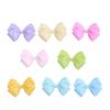 Multicolor Cartoon Bow Resin Jewelry & Shoe Clip DIY Accessories