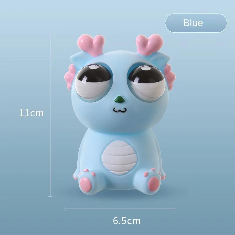 Hot-Selling Dragon Eye Stress Toy: Slow-Rebound, Transparent, High-Quality Mini Gift