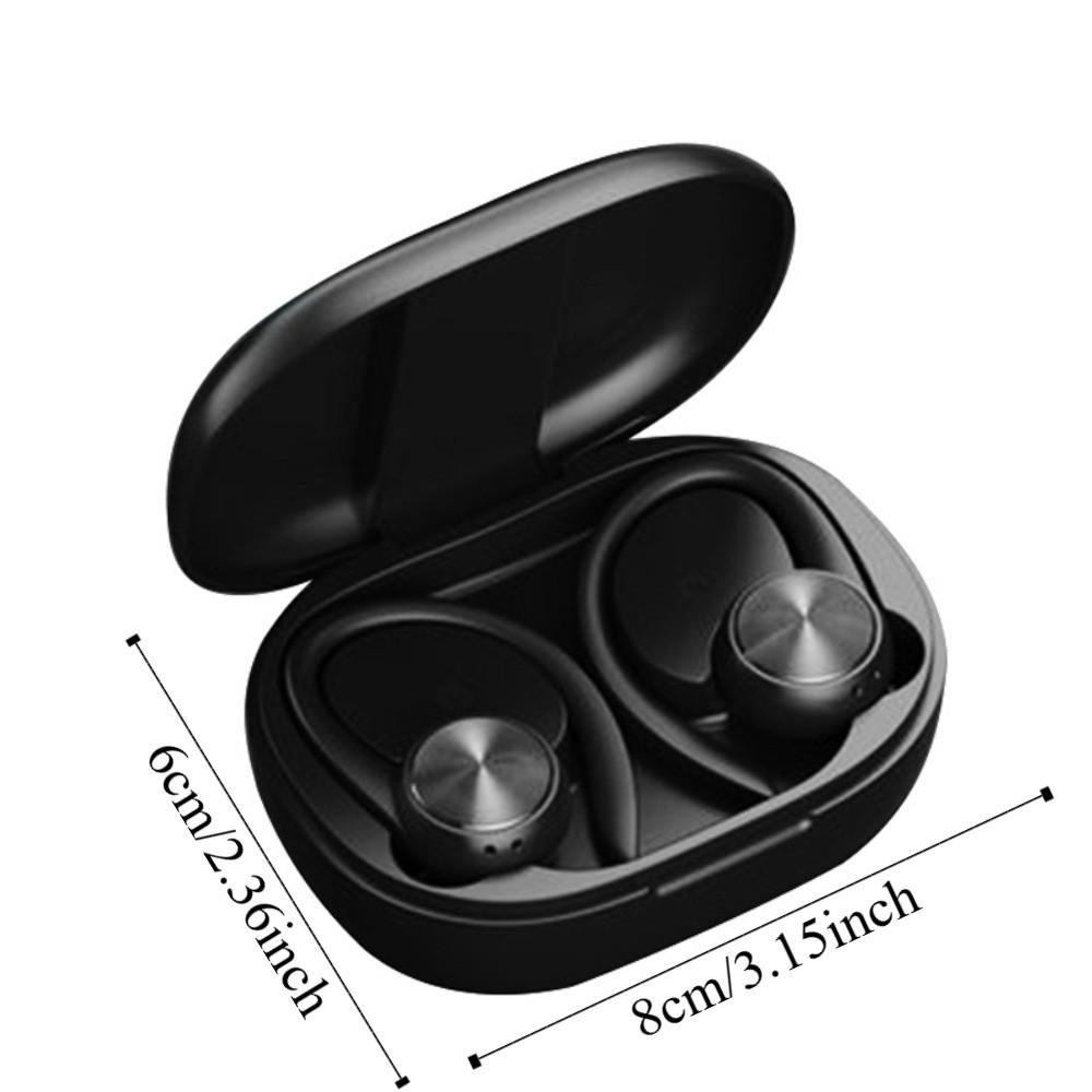 Digital Display Wireless Bluetooth Earphone Stereo Bluetooth Headset Listening Music