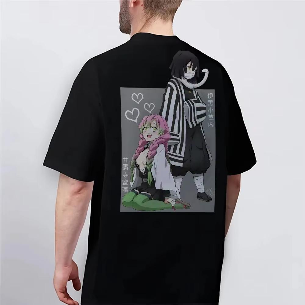 Demon Slayer Anime Classic Characters Printed Tshirt Mens and Womens Tshirt Mens Top Sports Tshirt Mens Tshirt Harajuku S разноцветный