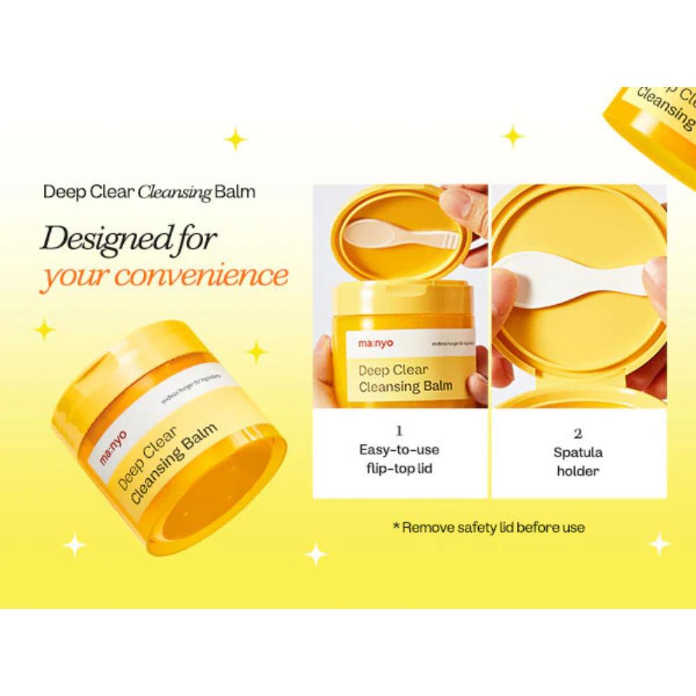 MANYO FACTORY Deep Clear Cleansing Balm 132ml (4.46 Fl Oz)