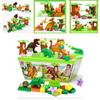 Dinosaur Assembly Puzzle With Big Plastic Blocks For Kids Development And Entertainment