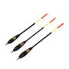 3Pcs 1.5+6g 1.5+5g 1.5+4g Durable Wooden Fishing Floats Set Bobbers Tackle Accessory