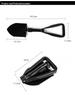Multi-Function Emergency Car Shovel: Military-Grade Folding Tool for Outdoor Survival and Automotive Use