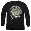 Mickey & Friends Mens The WorldÂ´s Greatest Golfer Goofy Long-Sleeved T-Shirt