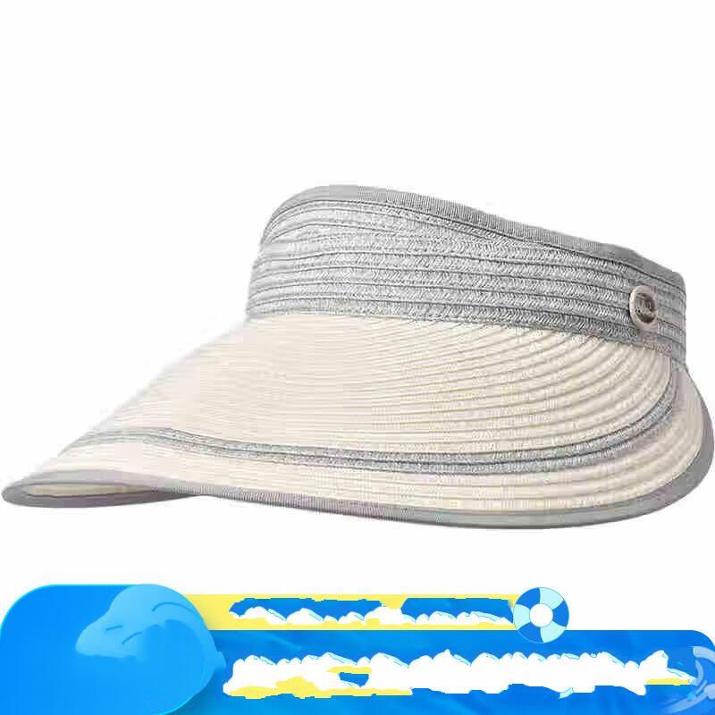 

Женская французская соломенная шляпа с широкими полями для пляжа Kenmont KM-6057 55-60cm