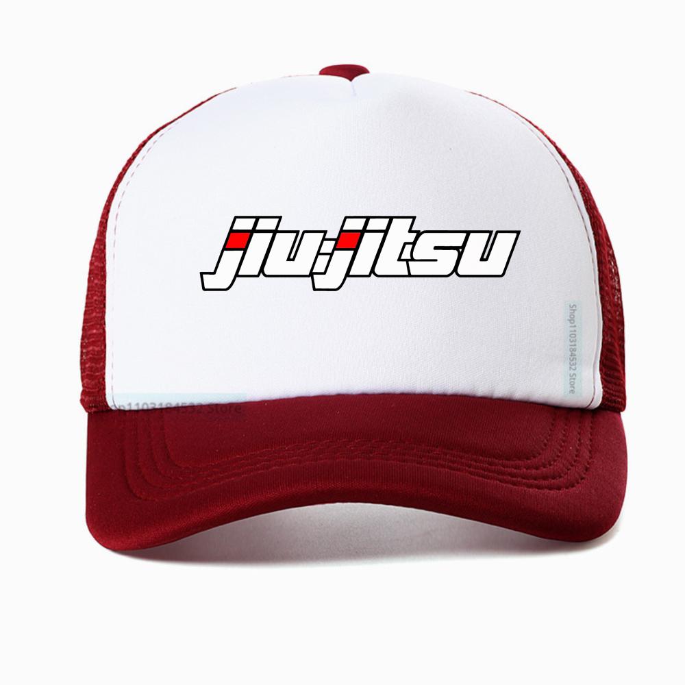 Jiu Jitsu Baseball Cap Unisex Harajuku Casual Mesh Breathable Sports Hat fashion outdoor adjustable sun hats