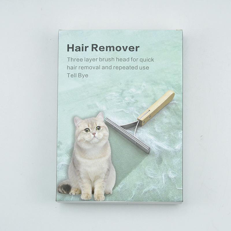 

Наклейка из нержавеющей стали для шерсти домашних животных, скребок для чистки кошачьей шерсти, щетка для удаления шерсти у собак, артефакт, товары для животных