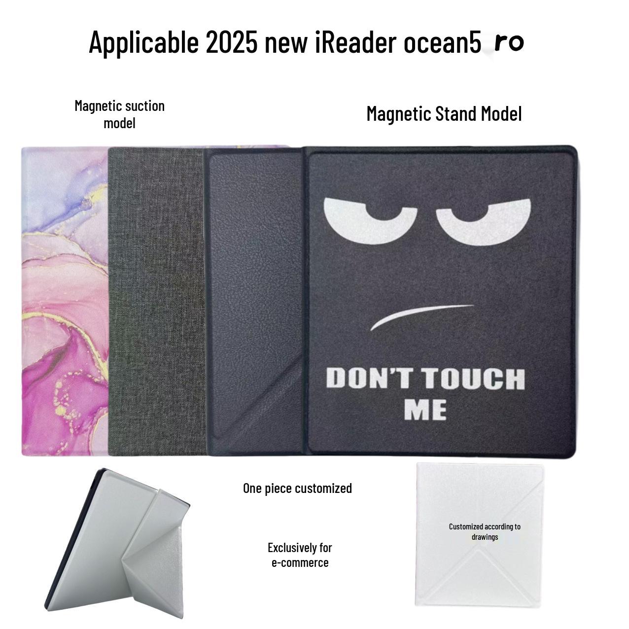 iReader Ocean5 Pro Magnetic Folding Stand Case (2025 Model) Magnetic Only