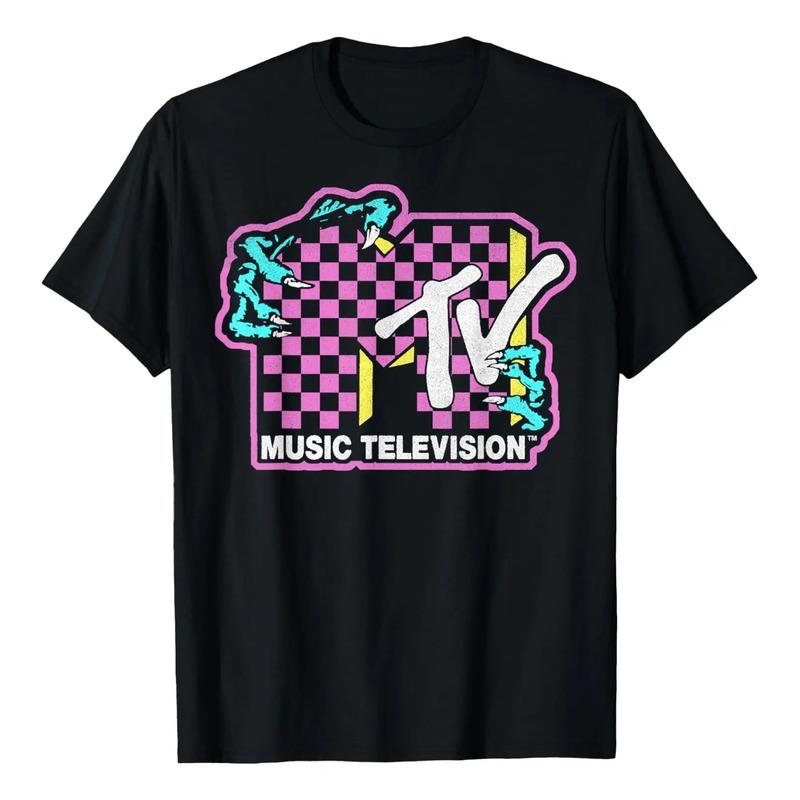 Camiseta Estampada Con El Logotipo De Monster Hand De Mtv A S