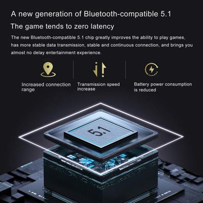 Bluetooth-compatible Earphones Ear Hook Touch Control IPX6 Waterproof Wireless Earbuds Sports Headset for Running