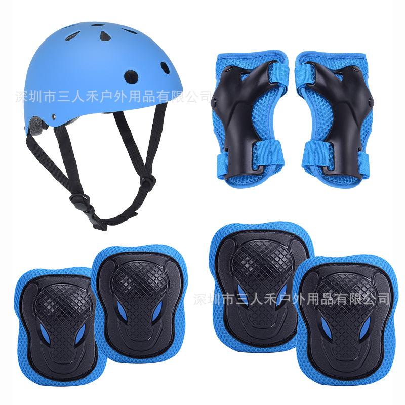 

Спортивная защитная экипировка, наколенники, налокотники, защита запястья, спортивный защитный комплект, детский спорт