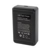 Action Camera Battery Charger 3 Slot USB Charging Black Accessory for NP-BX1