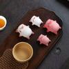 Yixing Zisha Tea Pet - Lying Flat Pig Zodiac Bathtub Ornament