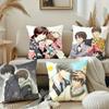 Anime S-Sekaiichi Hatsukoi Pillow Case Sofa Decorative Home Double-sided Printing Short Plush Cushion Pillow Cover Holiday Gift