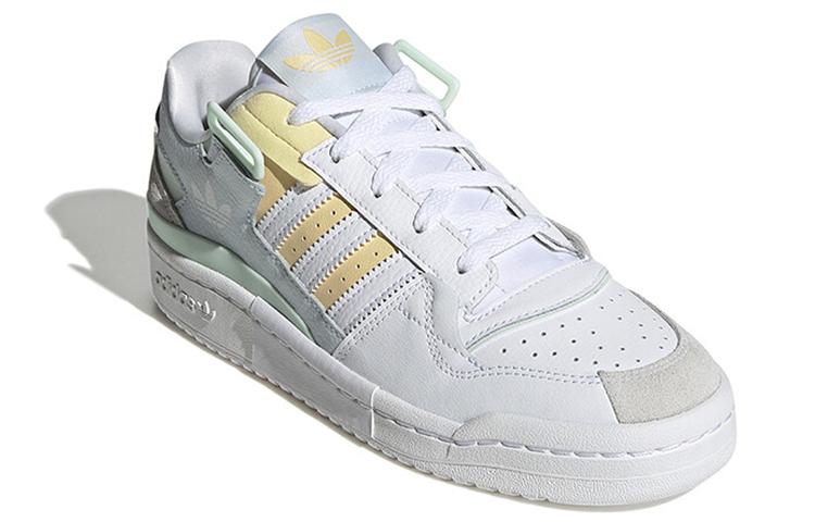 Women's Sneakers Adidas Originals Forum Exhibit 'White Yellow Blue' Women's