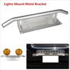 Car Front Bumper License Plate Mount Bracket Working Light Holder For Jeep Truck