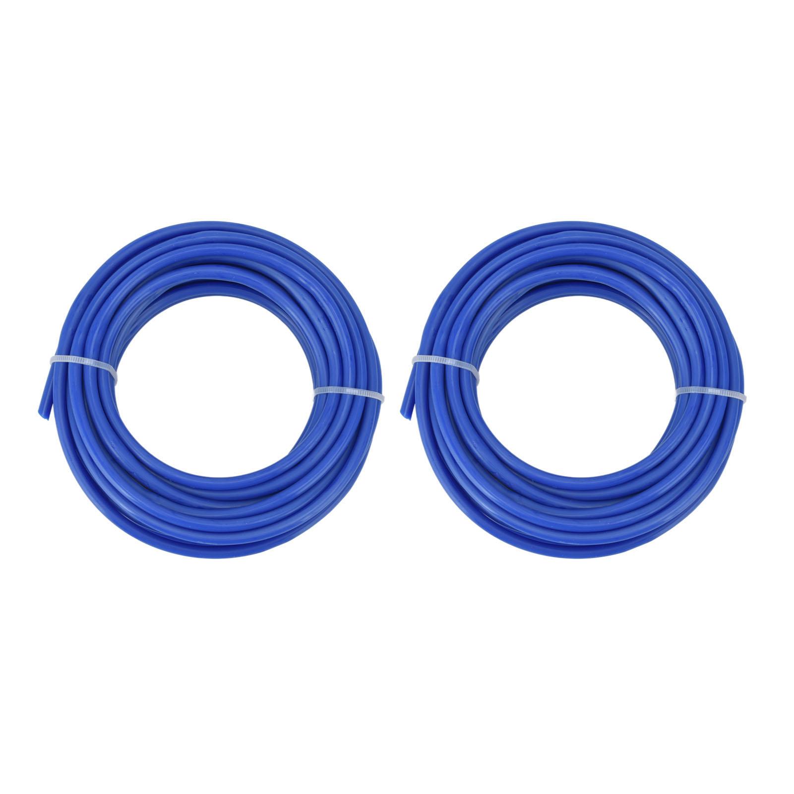 

2PCS 4mm String Trimmer Line Nylon Round Trimmer Line Blue Lawn Mower Accessories for