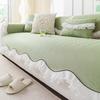 Nordic Wind  Summer New Special-Shaped Cool Ice Silk Sofa Cushion Non-Slip One-Piece Mat Ice Silk Cushion