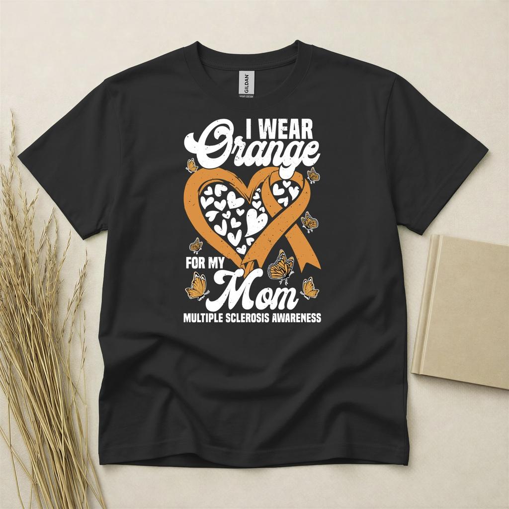 Multiple Sclerosis T Shirt Ms T Shirt Awareness Tee Support Illness Shirt Ribbon