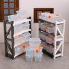 5 Mini Suitcase Storage Boxes Transparent Small Item Organizer DIY Miniature Scene Decor Photography Props Handcraft Essentials