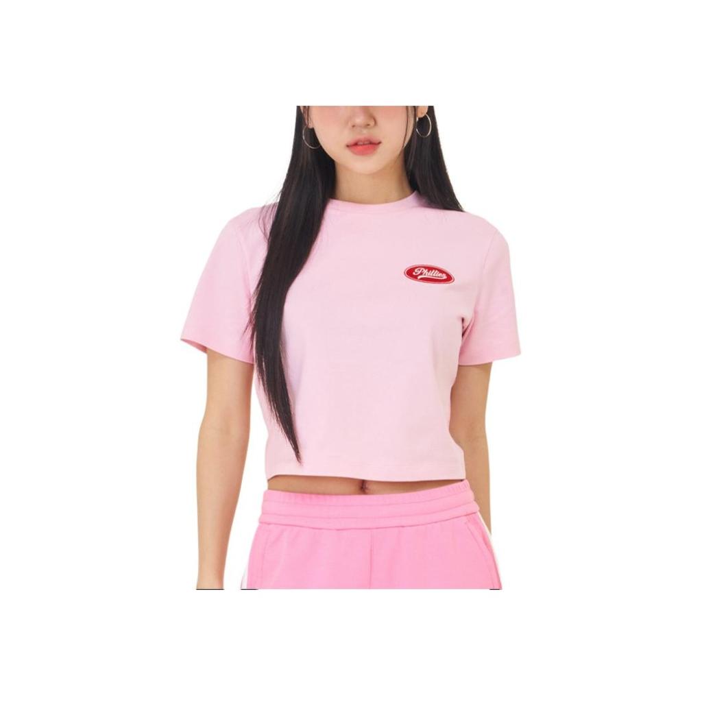 New MLB T Shirts Women's Pink 3FTSV1843-10PKL