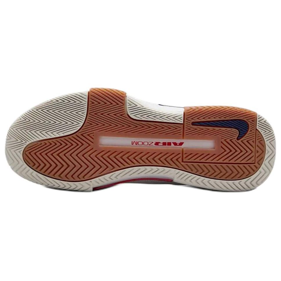 Nike Zoom GP Challenge 1 HC Summit White Binary Blue Damen Sneaker Light-Bone University-Red FB3148-103