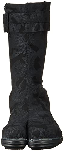 SOKAIDO Twinhooves Crotch Safety Jacket, Black Camouflage, Zipper Type, Size 27.0cm, TH-350F