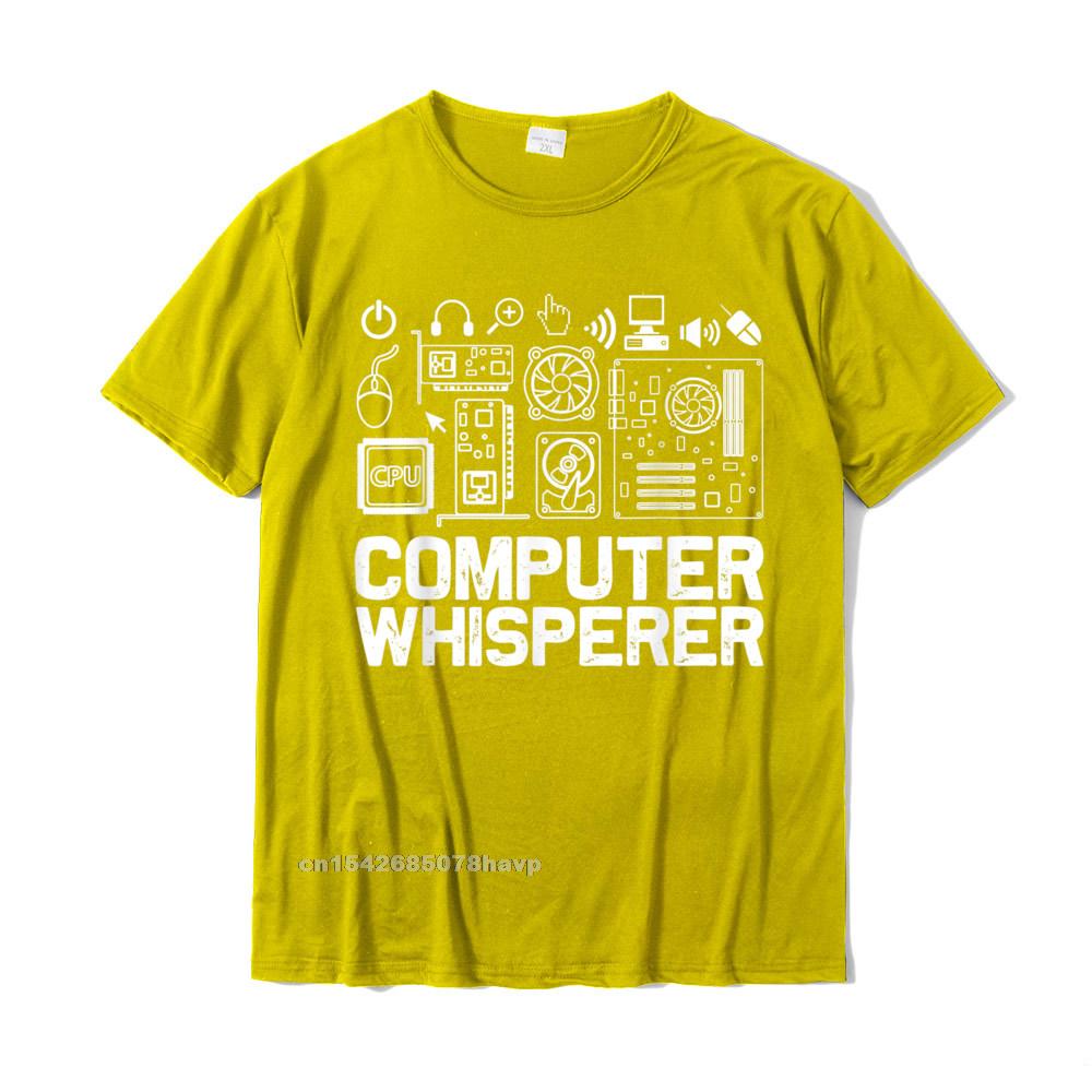 Computer Whisperer Shirt IT Tech Support Nerds Geek TShirt TShirt Cotton Tops T Shirt Funny Brand New 3D Printed Tshirts
