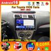 Autoradio Pour Toyota VIOS Yaris 2007 - 2012, Autoradio Sans Fil, Carplay, Android Auto, Navigation GPS, Écran QLED IPS 2k, Wifi 4G