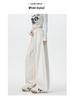 Plus Size High-Waist Casual Wide-Leg Pants for Women - Autumn/Winter Collection