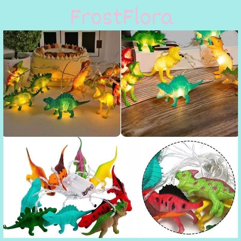 Christmas Dinosaur Led String Lights Night Light Children Bedroom Party Decor