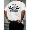 Men'S Graphic Tee - Casual Loose Fit, Breathable Comfortable Summer Short Sleeve Crew Neck,Bold Letters, Perfect for Outdoor Sports And Leisure