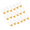1000Pcs Monolithic Capacitor InLine Ceramic 100PF 5.08mm Lead Pitch DC50V 10% Deviation